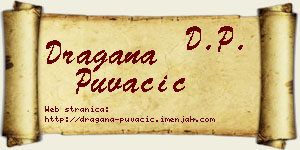 Dragana Puvačić vizit kartica